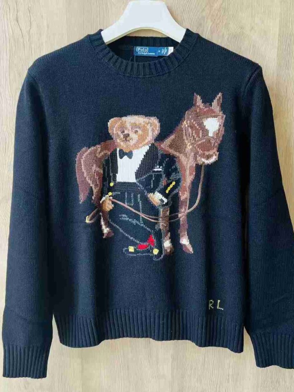 Polo Ralph Lauren Bear & Horse Crewneck Sweater